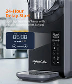 Slushie Machine - Professional Frozen Drink Maker No Ice Needed- 70 oz Slushy Machine for Home with LED Display - One-Touch Reservation & 6 Pre-set Programs for Frozen Margaritas, Frappés & Ice Cream