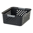Storage Basket, Black, 6 Pack