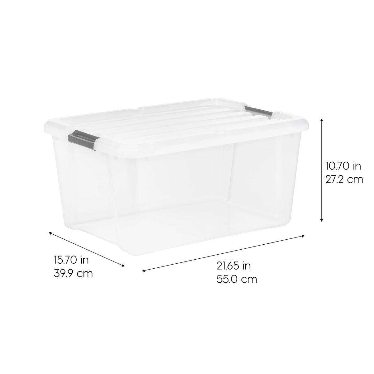 45 Quart Buckle Down Storage Box | Single