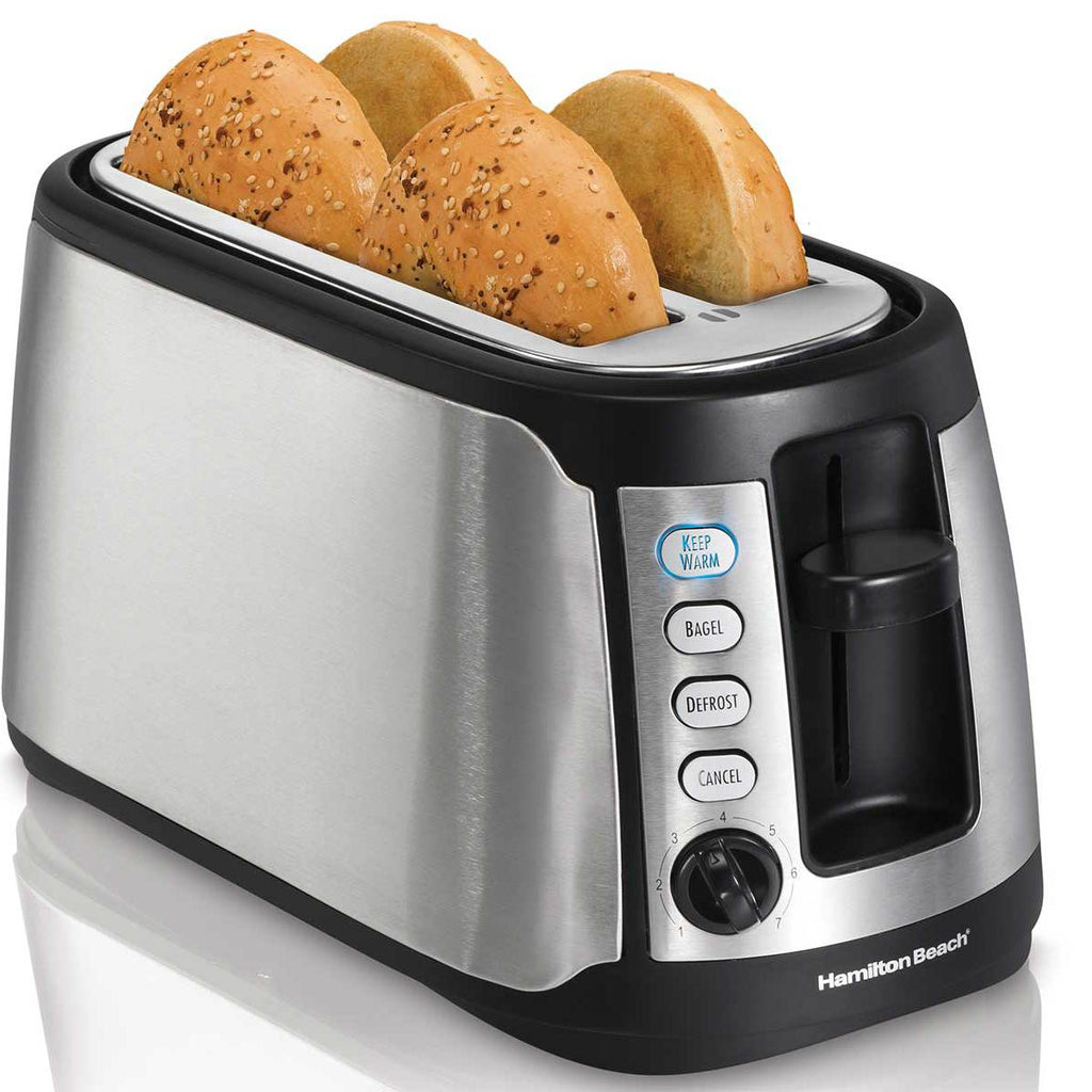 Hamilton Beach Keep Warm 4 Slice Long Slot Toaster
