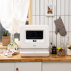 Portable Countertop Dishwasher with 7.5L Water Tank