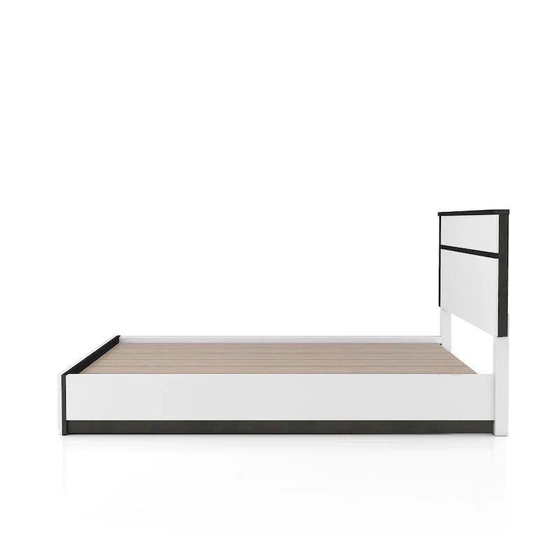 Conjira Modern 4-Piece White Wood Bedroom Storage Set by Furniture of America