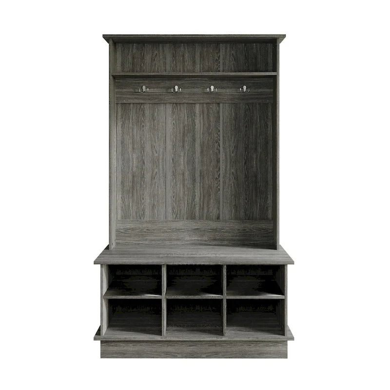 CraftPorch Contemporary Hall Tree with Storage Solutions