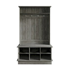 CraftPorch Contemporary Hall Tree with Storage Solutions