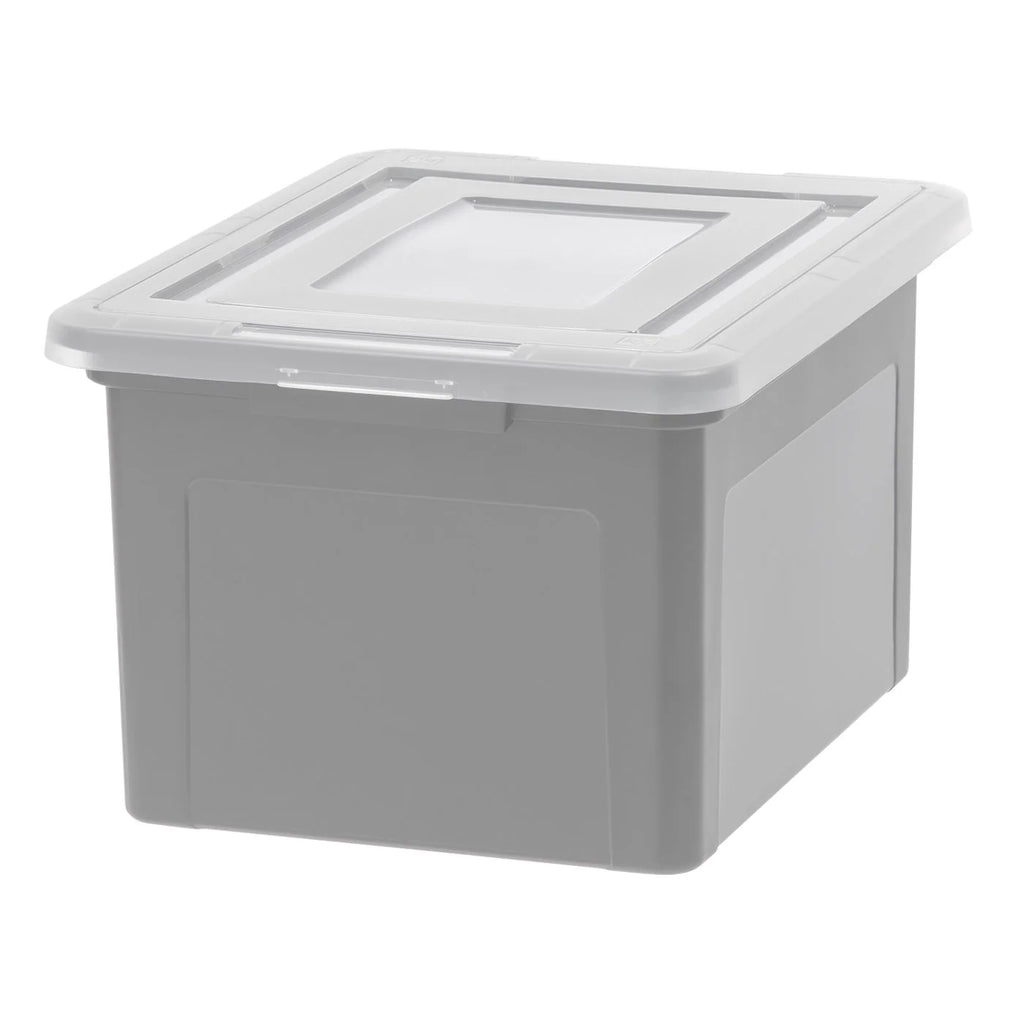 Letter/Legal Size File Box | Gray