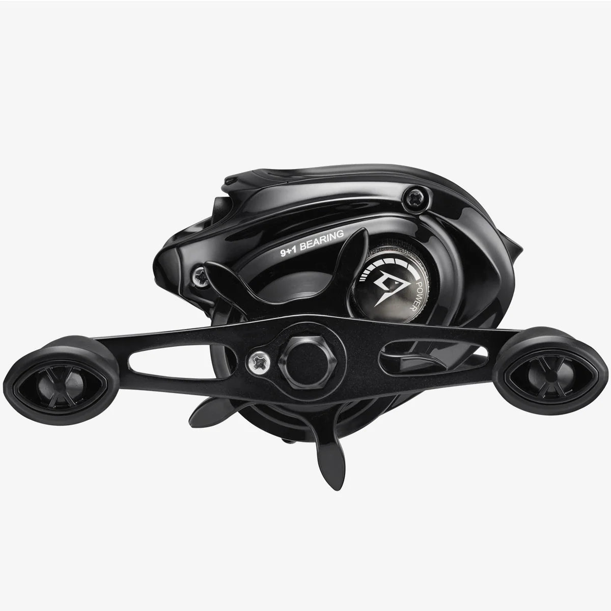 Piscifun Torrent Lite Ultra Light Low Profile Baitcasting Reel with Black & Teal Baitcaster | Black / Left Hand
