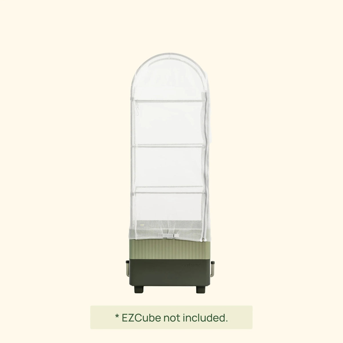 Mesh Cover & Trellis System for EZCube Planter 21" x 24" | Cover Only