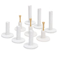 Rubber Golf Tees, 3 Heights, 9-pk