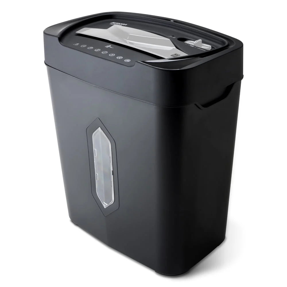 Aurora GB AU1230XA 12 - Sheet Anti - Jam Crosscut Paper and Credit Card Shredder with 5.2 - Gallon Wastebasket