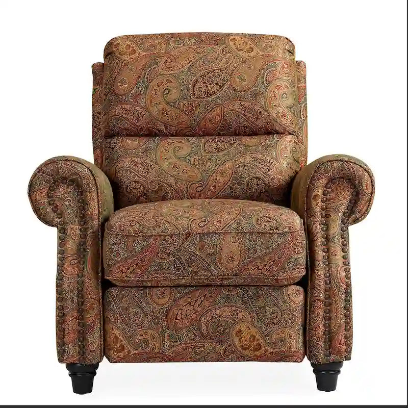 Copper Grove Jessie Paisley Push-Back Recliner Chair