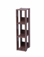 Open Wood Rack Shelf - Small | Dark Brown