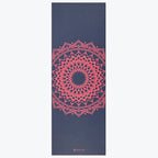 Navy Fleur Marrakesh Yoga Mat (4mm)