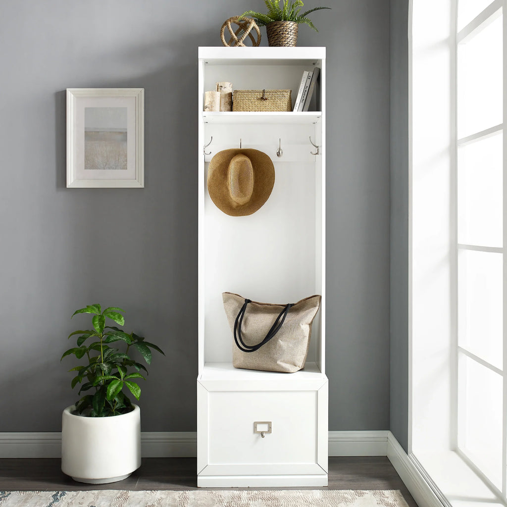 Crosley Furniture Harper Hall Tree in White