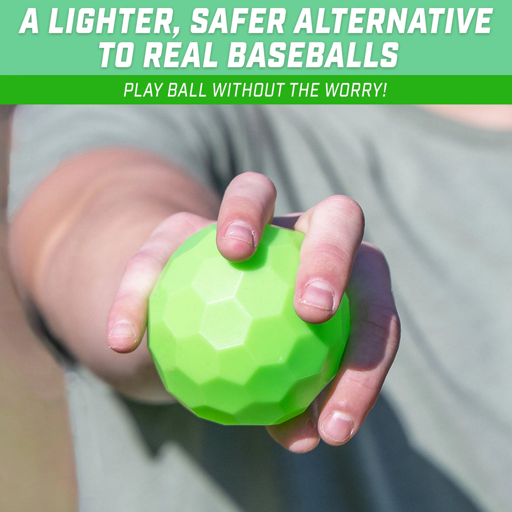 LotBall Plastic Baseballs, 6-pk