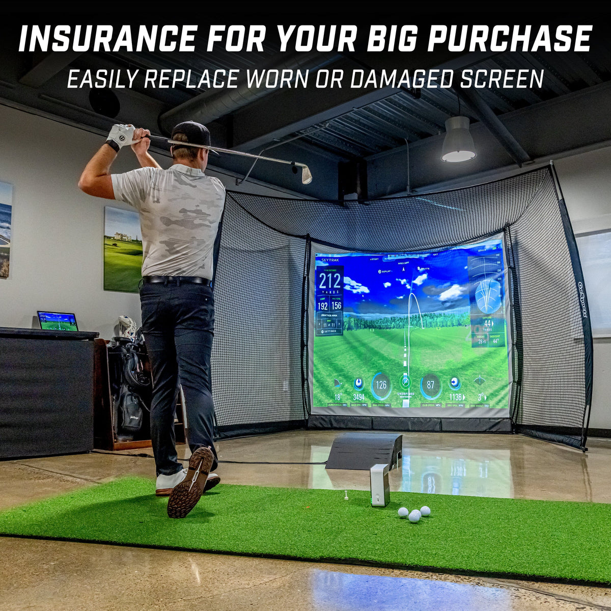 10' x 8' Range Cage Replacement Screen