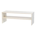 Multi-Purpose Organizer Shelf - 2 Tier - Large | White