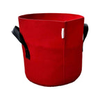 Grow Bags - 7 Gallon Colored Fabric Pots | Red / 7 Gallon / 10