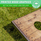 3' x 2' Portable Cornhole Set | Steel MDF