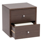 Wood Storage Cube - 2 Drawer