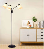 DINGLILIGHTING Floor Lamp Tall for Room: Flexible Gooseneck Floor Lamps Standing for Bedroom Home Office - Modern Floor Lights 5 - Light