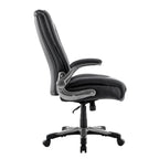 Ergonomic Office Chair with High Back Flip Up Armrests and Rolling Base