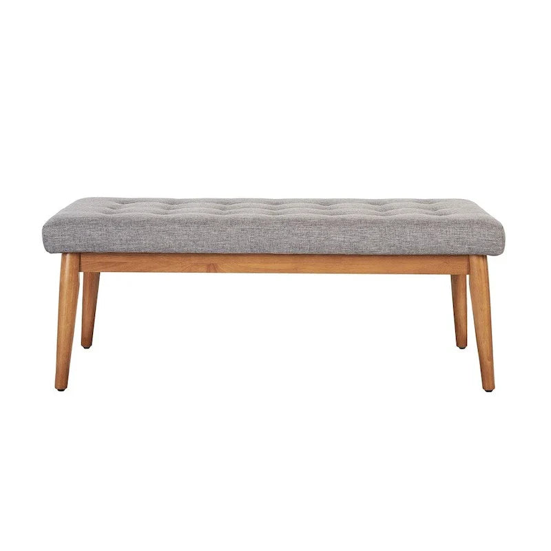 Crosley Landon Acorn Upholstered Bench - 43.25" W x 16" D x 16.88" H