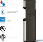 Self Cleaning Bottom Loading Water Cooler Water Dispenser 3 Temperature Settings