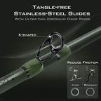 KastKing Spartacus II Twin-Tip Casting Rods | Casting / 6'8" / Fast-Medium Heavy (2 Pcs+ Extra Tip)
