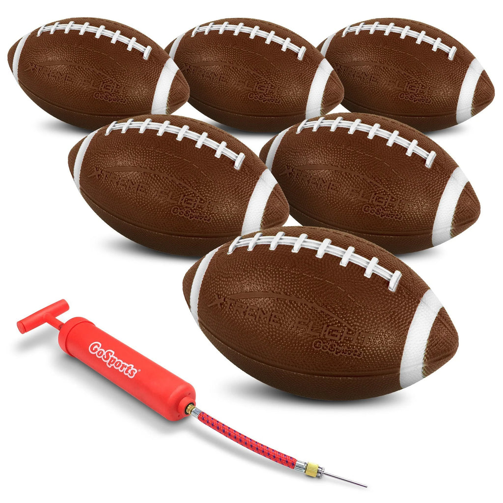 9" Soft Footballs, 6-pk