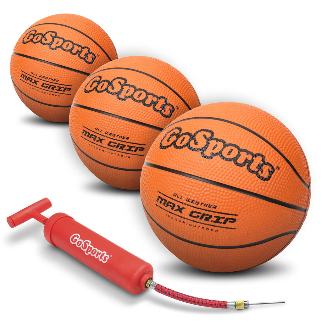 7" Mini Basketballs, 3-pk