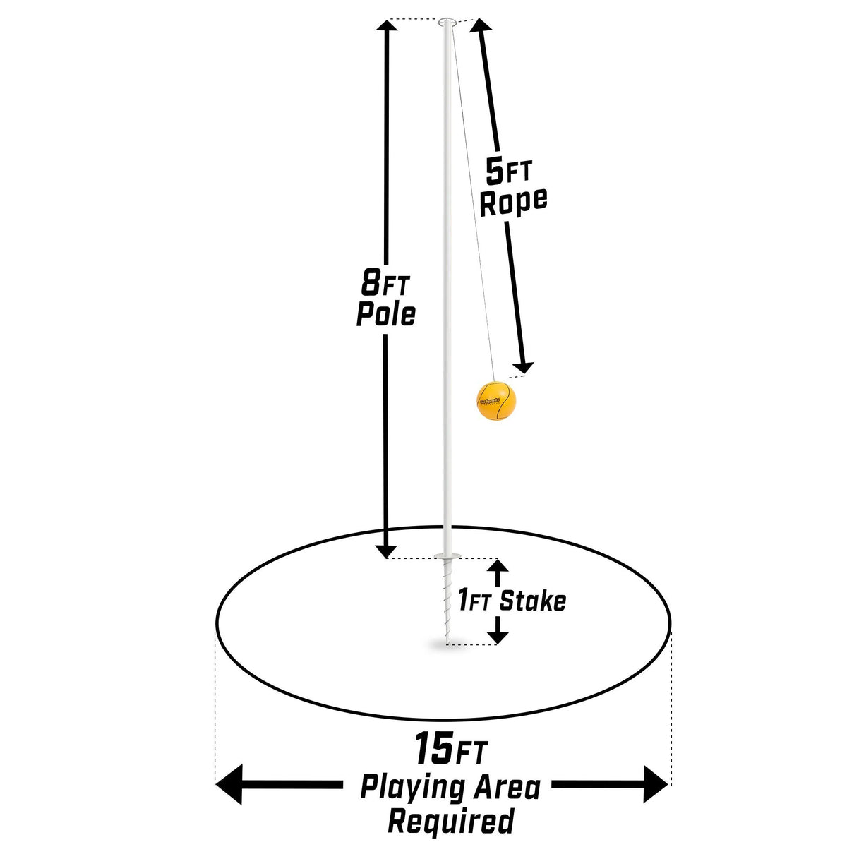 Tetherball Game Set
