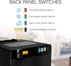 Self Cleaning Bottom Loading Water Cooler Water Dispenser 3 Temperature Settings