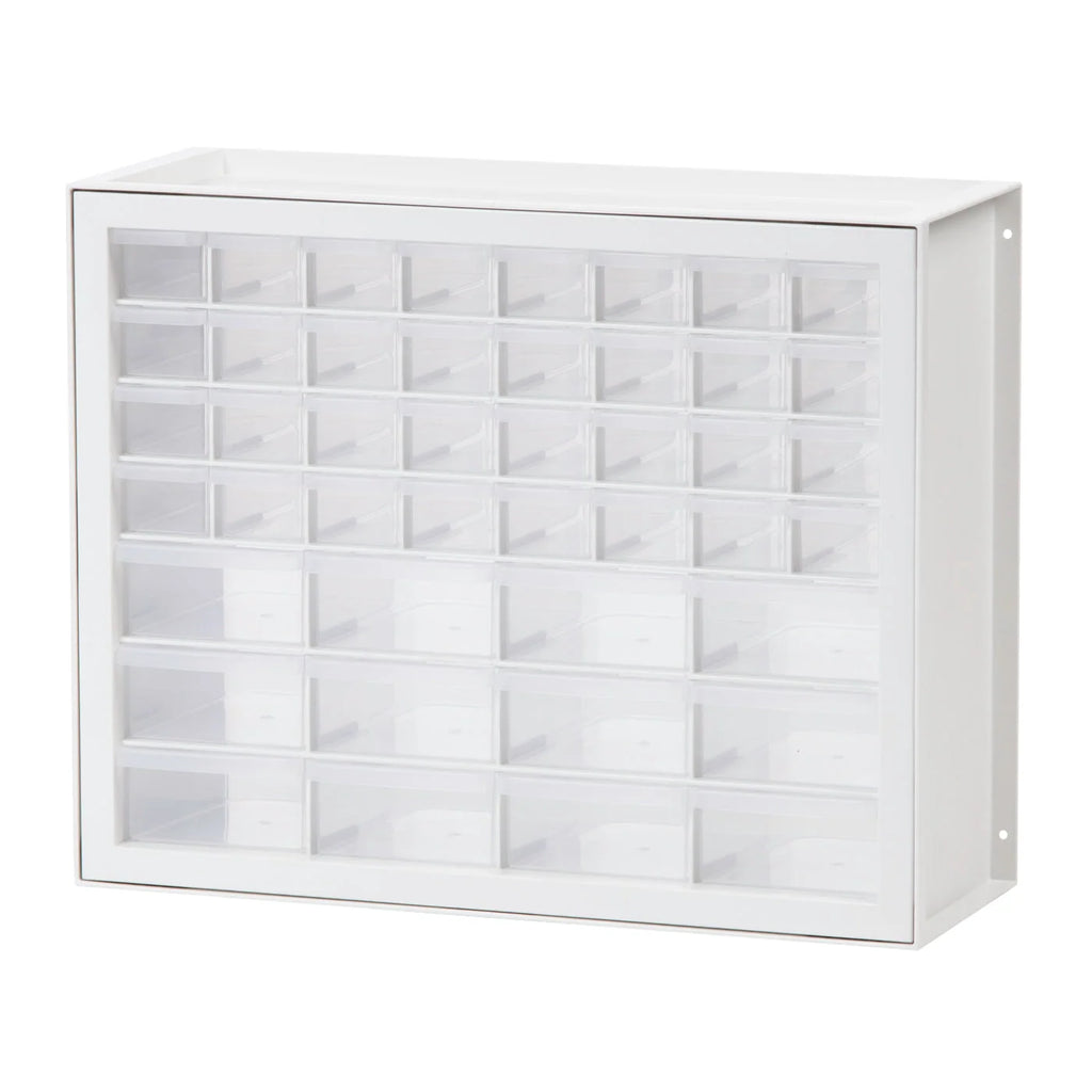 Drawer Parts Cabinet - 44 Drawer | White