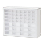 Drawer Parts Cabinet - 44 Drawer | White