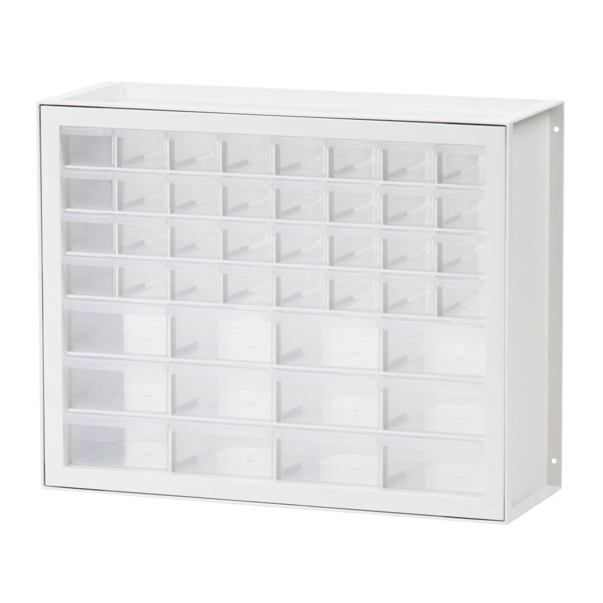 Drawer Parts Cabinet - 44 Drawer | White