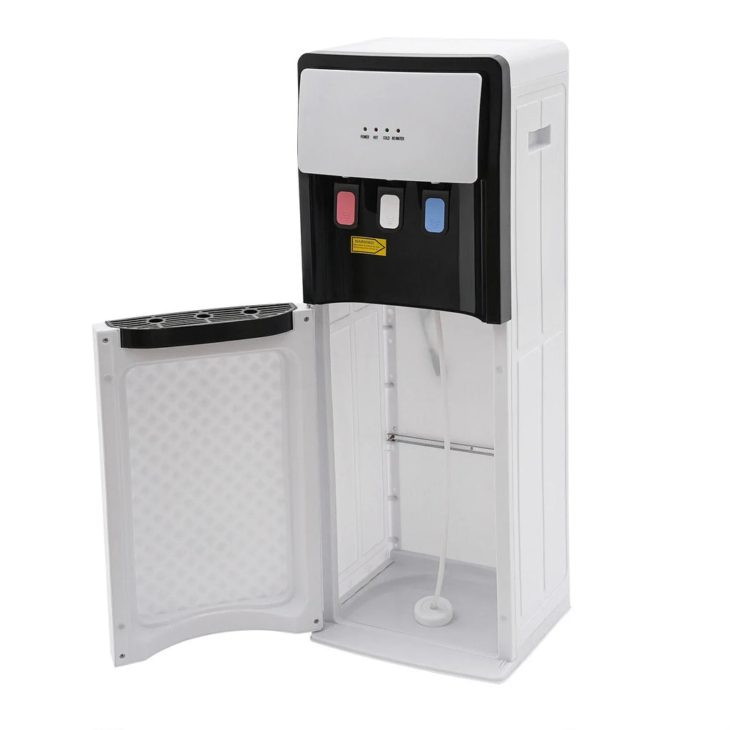 White Water Dispenser Bottom Loading Water Cooler for 5 Gallon Bottles for Offices, Nurseries, Homes, Gyms, Kitchen