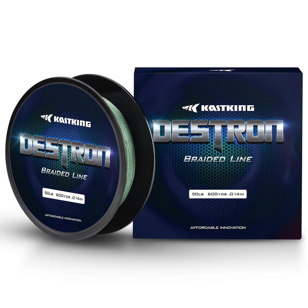 KastKing Destron Braided Fishing Line 150 Yards | Camo / 80 LB