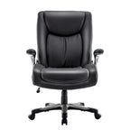 Ergonomic Office Chair with High Back Flip Up Armrests and Rolling Base