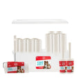 Extra Sticky Lint Roller Value Pack, Comes with Storage Box, Standard and T-Handle Roller, Refills, 90 Sheets/Roll, 1260 Sheets