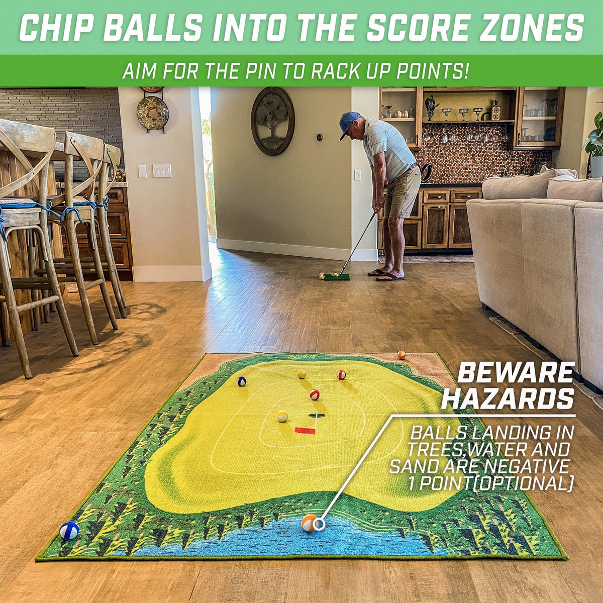 Chip N' Stick Golf Game – Full Size (4' x 6')