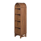 Better Homes & Gardens Juliet Narrow Arch Bookcase, Deep Green and Light Honey