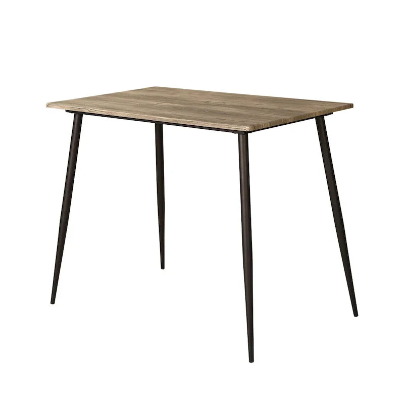 Cairo 5-Piece Counter Height Dining Table Set in Industrial Metal by Furniture of America