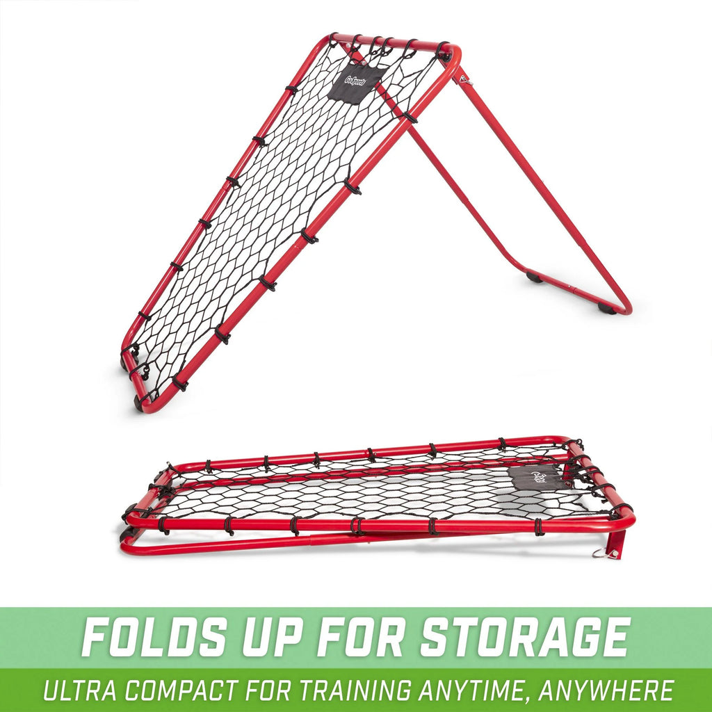 Basketball Rebounder with Adjustable Frame