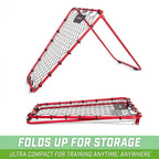 Basketball Rebounder with Adjustable Frame