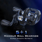 KastKing Centron Lite Baitcasting Reel | Black / 7.1:1 / Right Handed