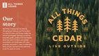 All Things Cedar GA87 Garden Arbor - 60 L x 25W x 86H