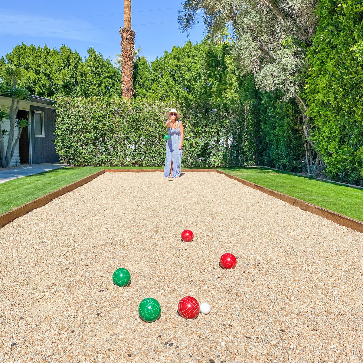 100 mm Resin Bocce Set