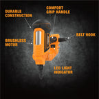 Freeman PE20VTCNPN 20 Volt Cordless and Brushless 3" Single Pin Concrete Nailer (Tool Only) -C 750 Shots per Charge