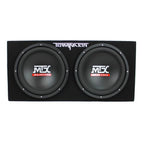 MTX 12" 1200W Dual Loaded Car Subwoofer Audio, Sub Box, Amplifier & Amp Kit