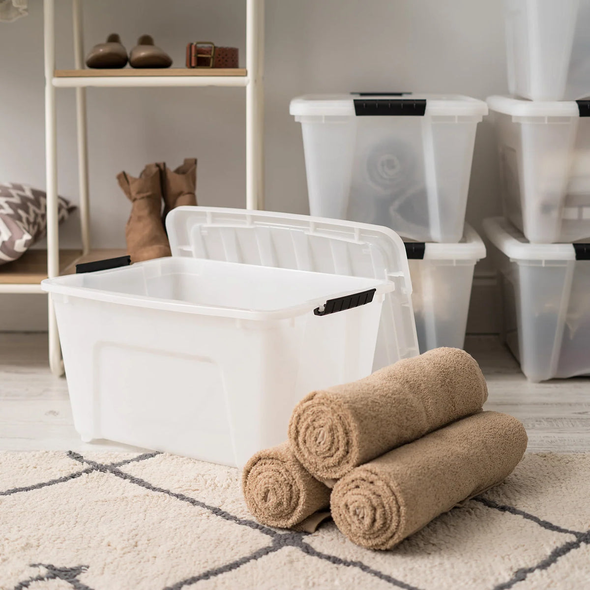 Stack & Pull Storage Box - 32 QT